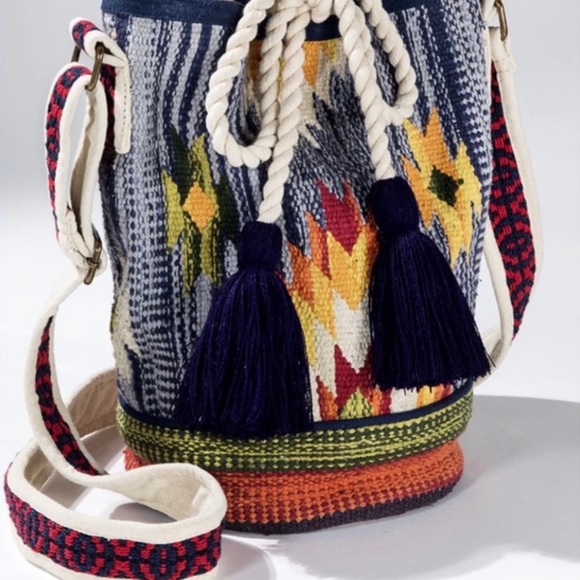 Handmade Luxury Boho Bucket Bag ~ Excellent Quality - Picture 10 of 13